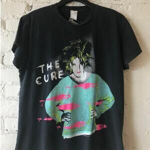 The Cure Love Song 80S T Shirt Rock Band Music Graphic Fan Gift Concert Shirt